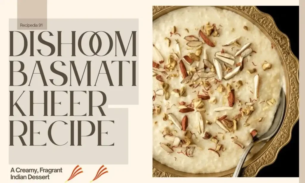 Dishoom Basmati Kheer Recipe – Creamy, Fragrant Indian Dessert
