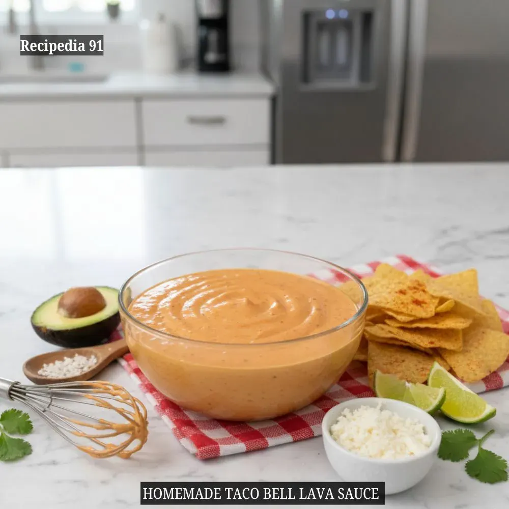 Homemade Taco Bell Lava Sauce