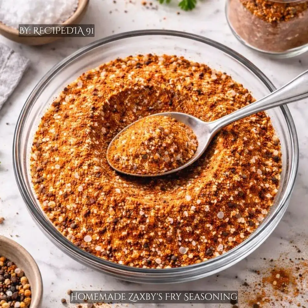 Homemade Zaxby’s Fry Seasoning - A perfectly made spice blend on my kitchen table.
