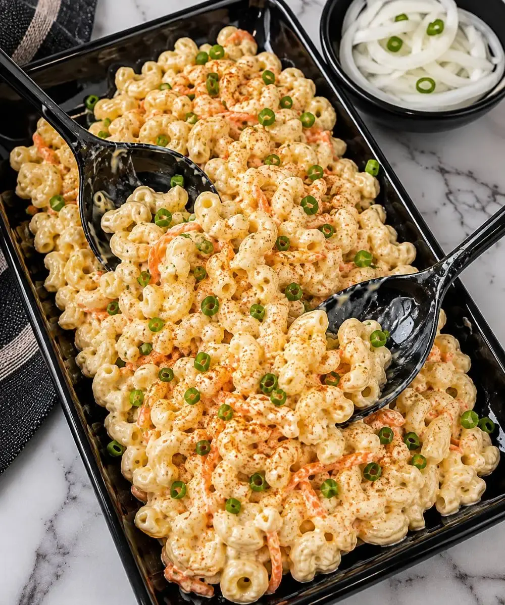Homemade Hawaiian Bros Macaroni Salad
